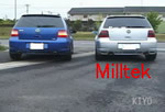 Milltek muffler. You can notice the CDA sound as well. 2