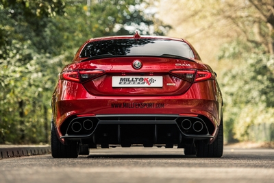 Alfa Romeo Giulia Quadrifoglio 2.9L V6 Bi-Turbo Performance Exhaust Systems Now Available
