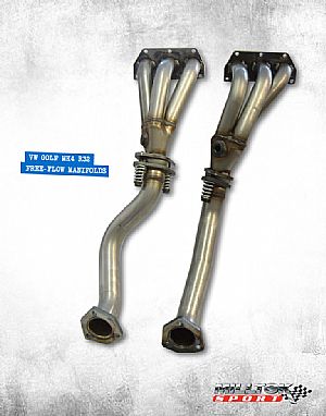 Manifolds for VW Golf R32 Mk4 completed