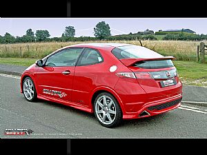 Honda Civic Type R 2.0 i-VTEC (FN2) gets Milltek exhaust