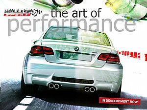 BMW M3 V8 E92 Coupe enters the Milltek Workshop
