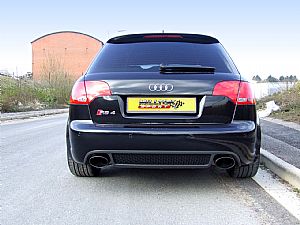 New Black Tips for Audi RS4 V8