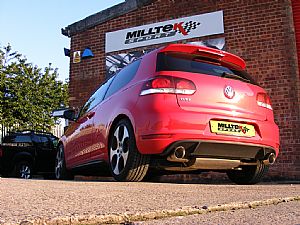 VW Golf GTi Mk6 exhaust ready to go!