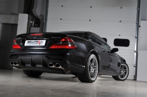 Mercedes SL55 AMG in development