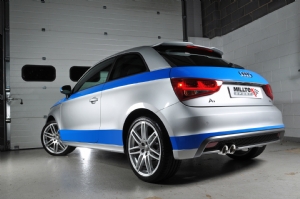 Audi A1 gets full Milltek exhaust system